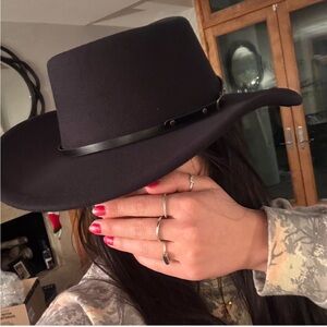 Elegant Black Women's Hat